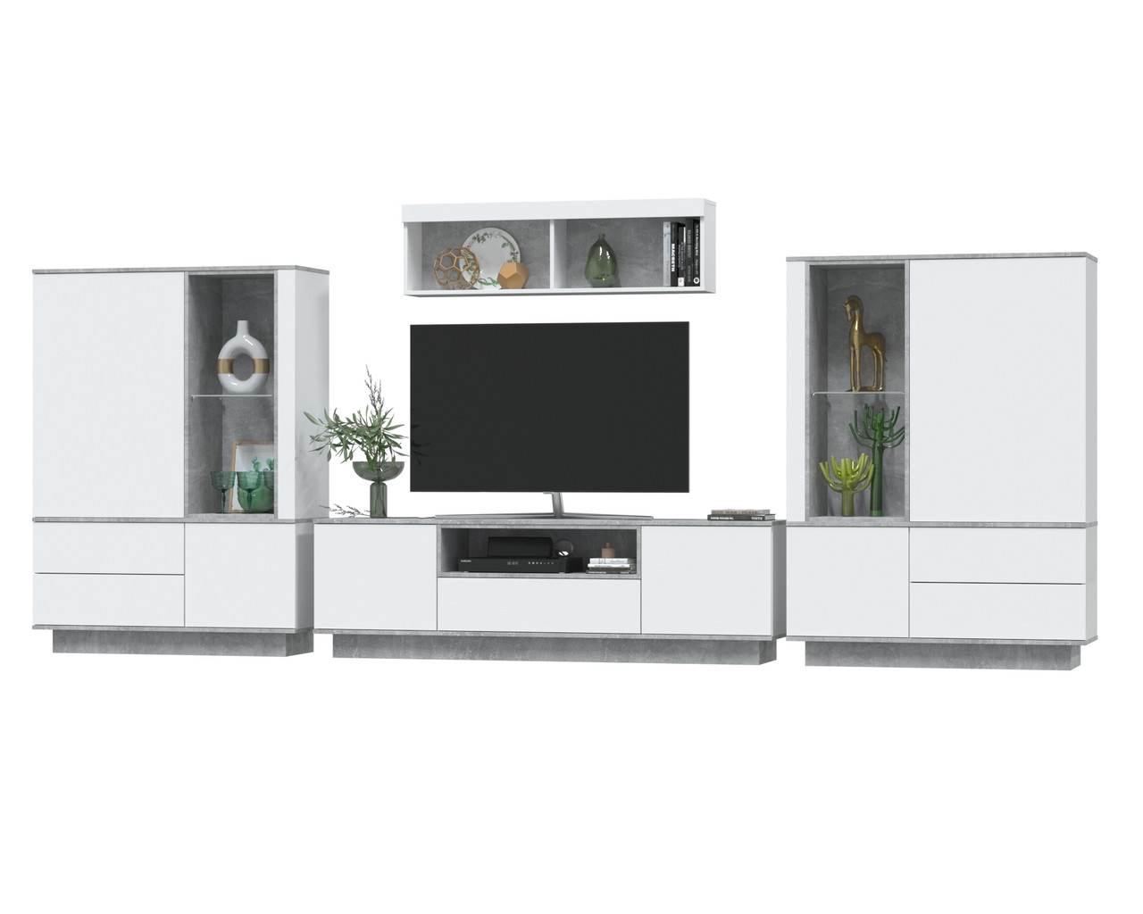 Гостиная Quartz 5 (Кварц) фабрика Интерлиния- 2 варианта цвета - фото 6 - id-p181451773