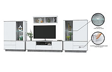 Гостиная Quartz 5 (Кварц) фабрика Интерлиния- 2 варианта цвета, фото 3