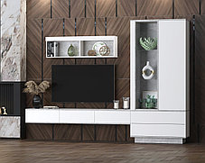 Гостиная Quartz 10 (Кварц) с подсветкой фабрика Интерлиния- 2 варианта цвета, фото 2
