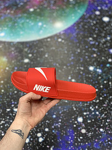 Шлепанцы Nike Red White