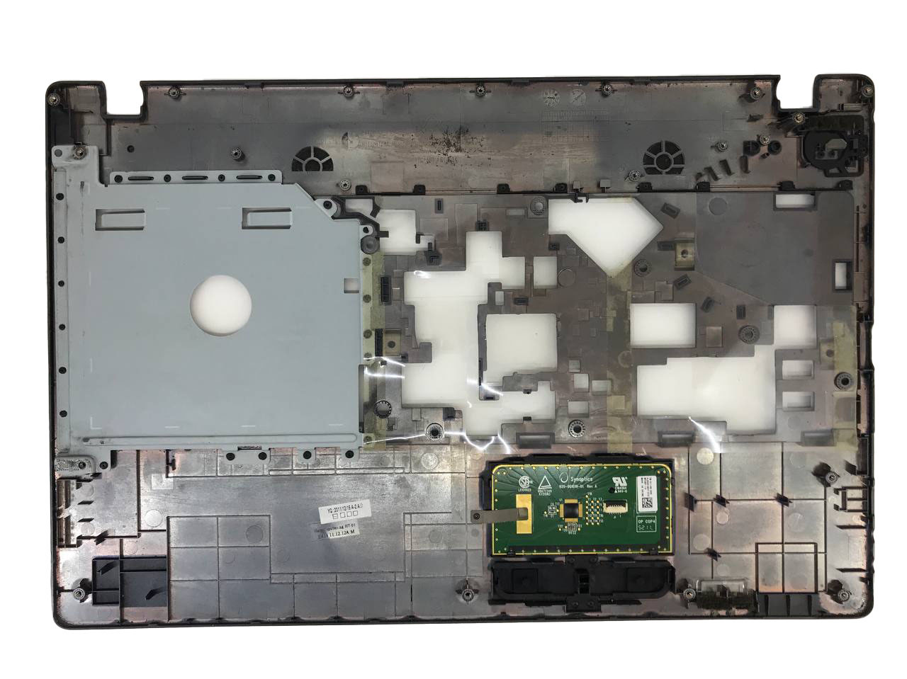 Верхняя часть корпуса (Palmrest) Acer 5733 с тачпадом, серый (с разбора) - фото 2 - id-p181452144