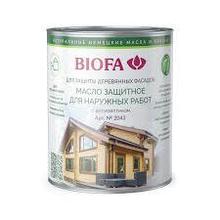 Защитное масло-лазурь для наружных работ с антисептиком Biofa (10 л.)