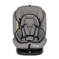 Детское автокресло поворотное 360* 0+ 0-36кг Bambola Minori Isofix Светло-серый KRES3561