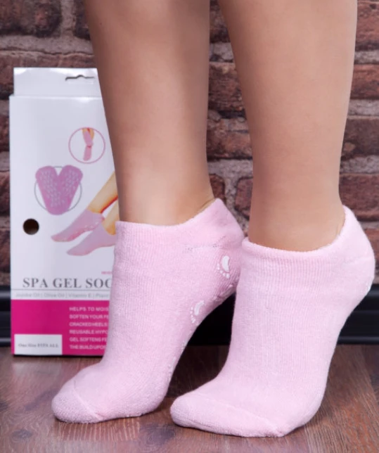 Гелевые увлажняющие Spa носочки Gel Socks Moisturizing - фото 1 - id-p181459254
