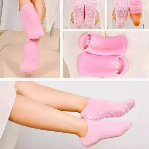 Гелевые увлажняющие Spa носочки Gel Socks Moisturizing - фото 6 - id-p181459254