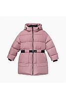 Детская для девочек зимняя розовая куртка Bell Bimbo 213108 т.розовый 134-68р.