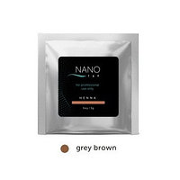 NanoTap Хна для бровей в саше 5гр grey brown (серо-коричневый)