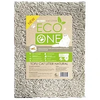 Наполнитель Eco One Тофу натуральный (в ассортименте) 2,5кг/6л