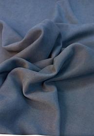 Ткань портьерная канвас Синий