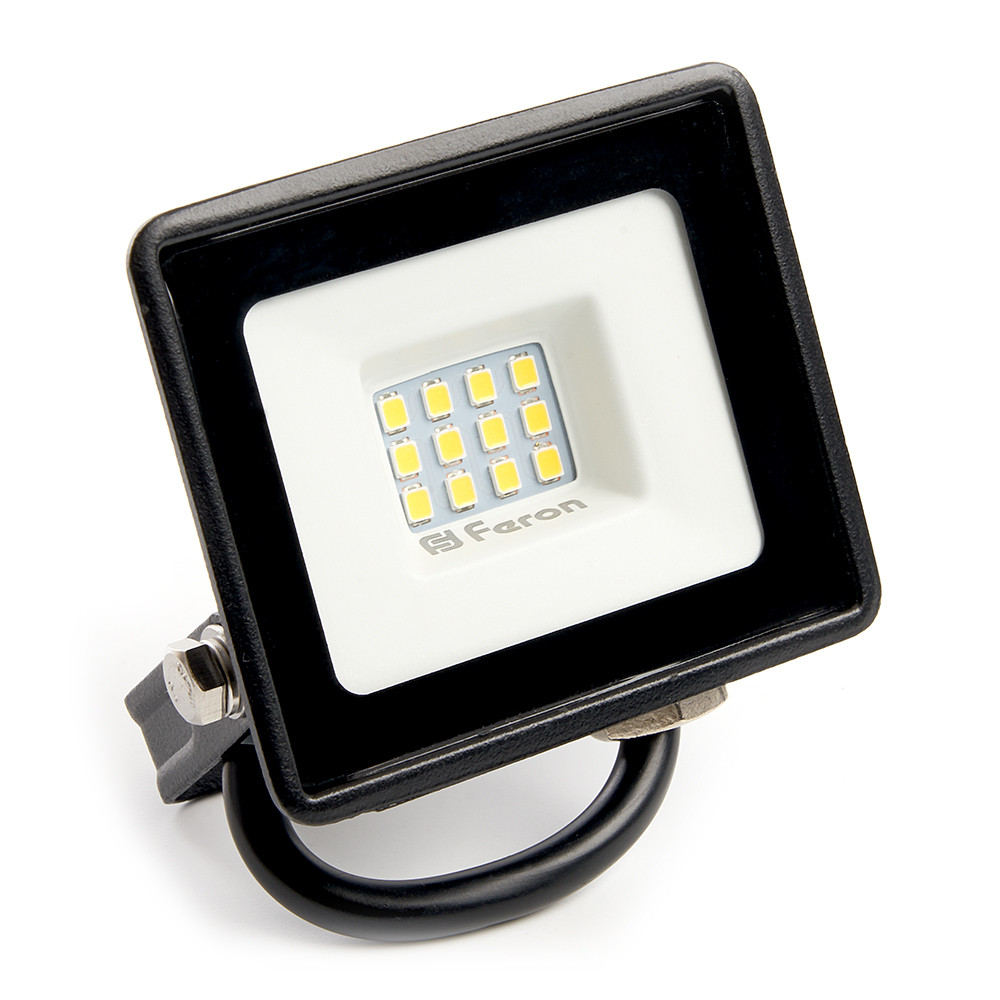 Светодиодный прожектор IP65 10w Feron LL-918 6400K