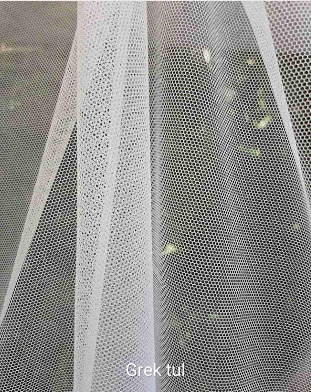 Тюль-ткань для штор грек сетка - фото 2 - id-p181481557