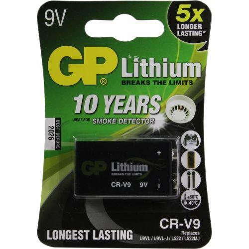 GP Lithium CR-V9SD (Li, 9V), типа "Крона"