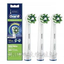 Oral-B Braun Cross Action 3 шт. Насадки для электрических зубных щеток