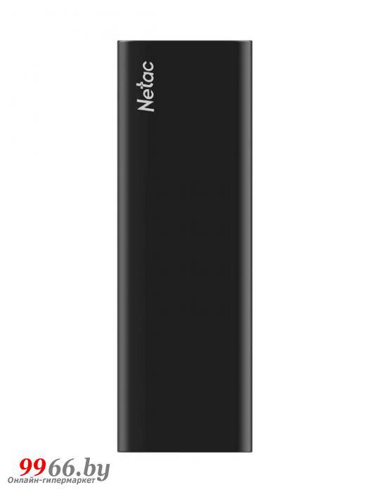 Твердотельный накопитель Netac External Z Slim 128Gb Black NT01ZSLIM-128G-32BK - фото 1 - id-p180684825