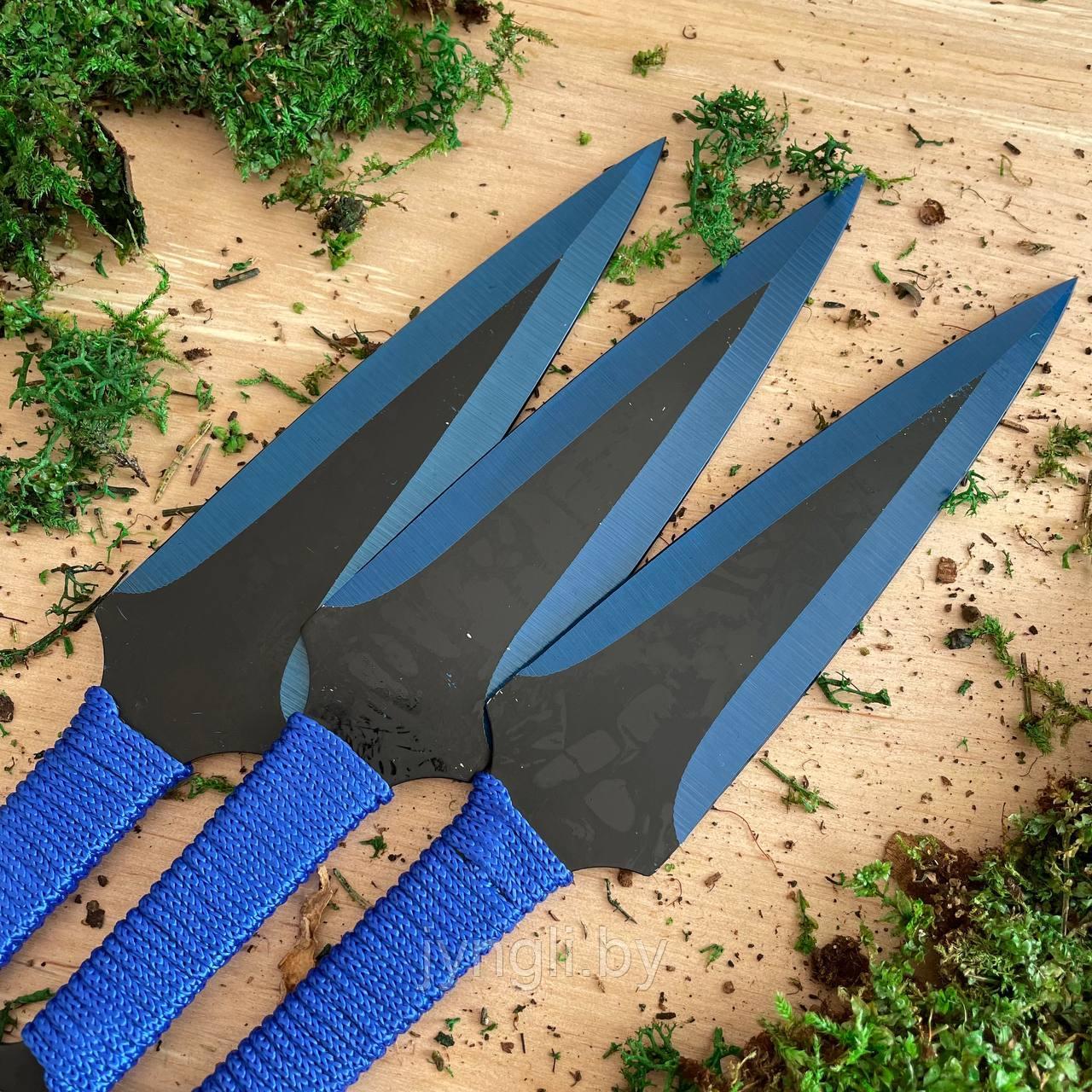 Набор метательных ножей «Blue» - фото 1 - id-p181484016