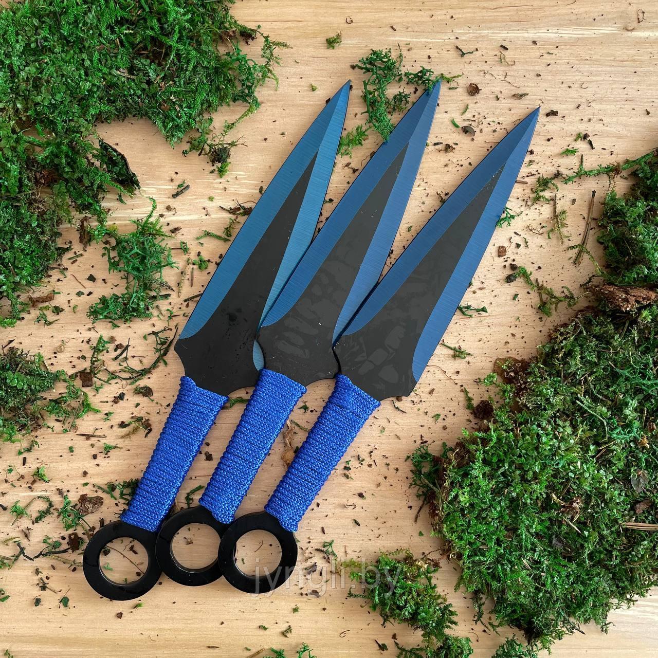 Набор метательных ножей «Blue» - фото 2 - id-p181484016