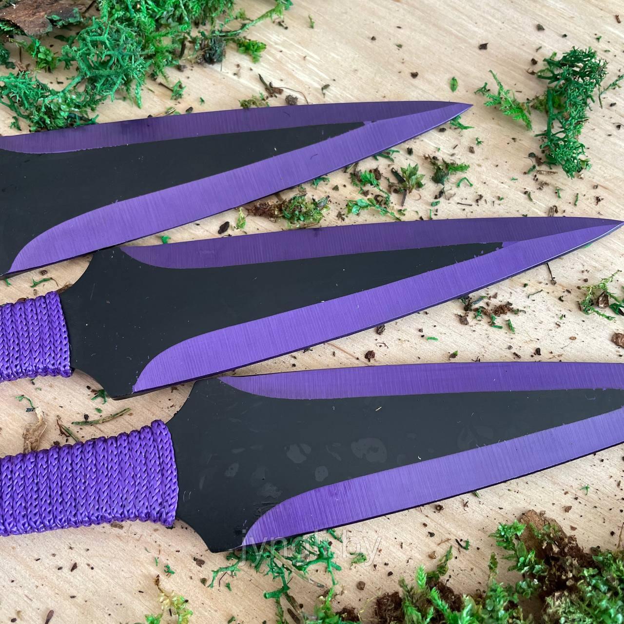 Набор метательных ножей «Purple» - фото 2 - id-p181484088