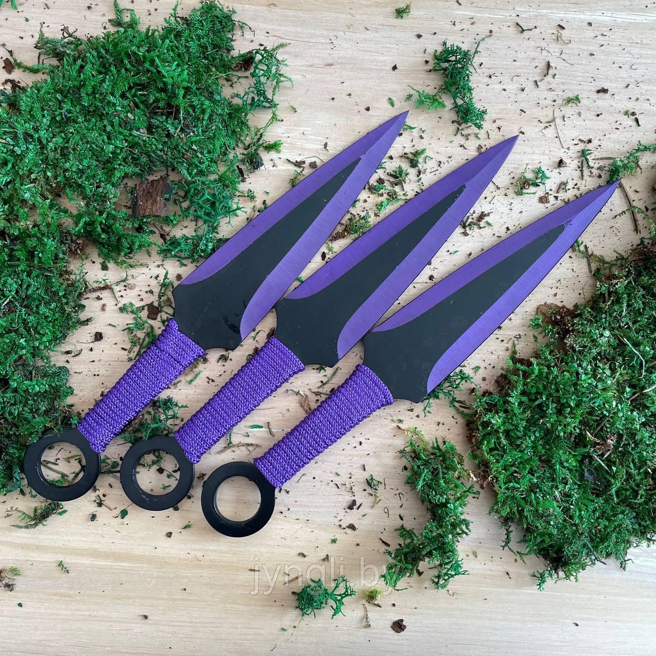Набор метательных ножей «Purple» - фото 1 - id-p181484088