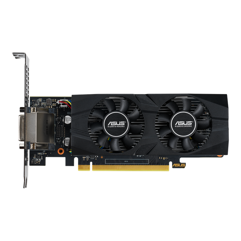 Видеокарта ASUS GeForce GTX 1650 OC edition 4GB GDDR5 GTX1650-O4G-LP-BRK