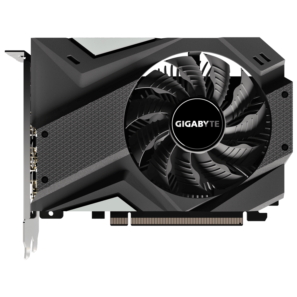 Видеокарта NVIDIA GeForce Gigabyte GTX 1650 (GV-N1650IXOC-4GD) Mini-ITX 4Gb DDR5 2xHDMI+DP RTL