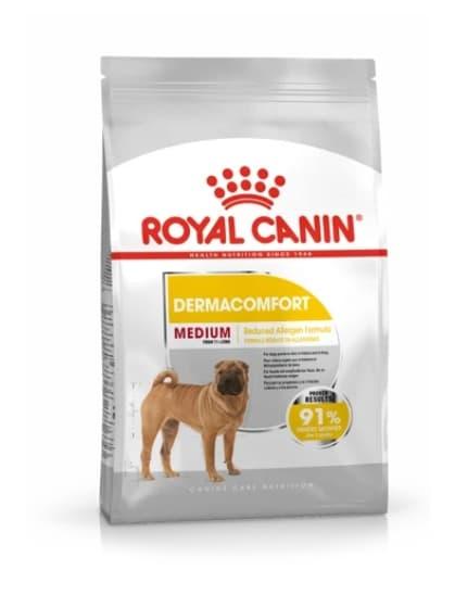 Сухой корм для собак Royal Canin Medium Dermacomfort 3 кг - фото 1 - id-p104081257