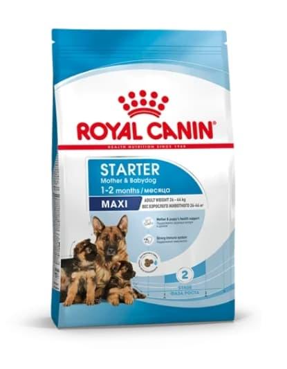 Сухой корм для щенков Royal Canin Maxi Starter 4 кг - фото 1 - id-p104081273