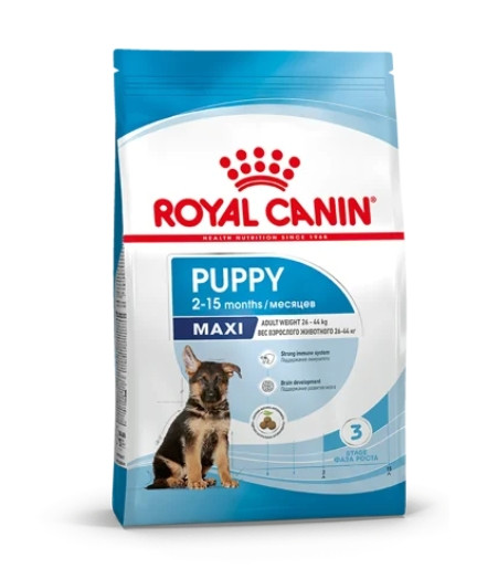 Сухой корм для щенков Royal Canin Maxi Junior 15 кг - фото 1 - id-p104081270