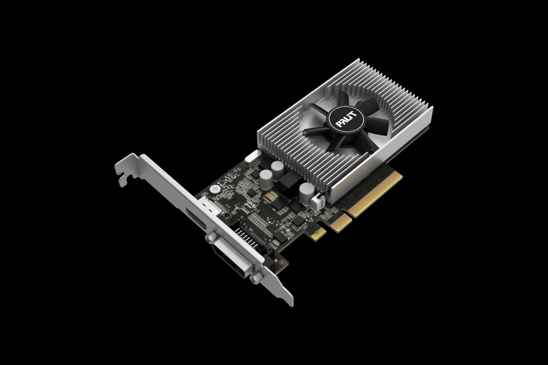 Видеокарта Palit GeForce GT 1030 2GB DDR4 NEC103000646-1082F