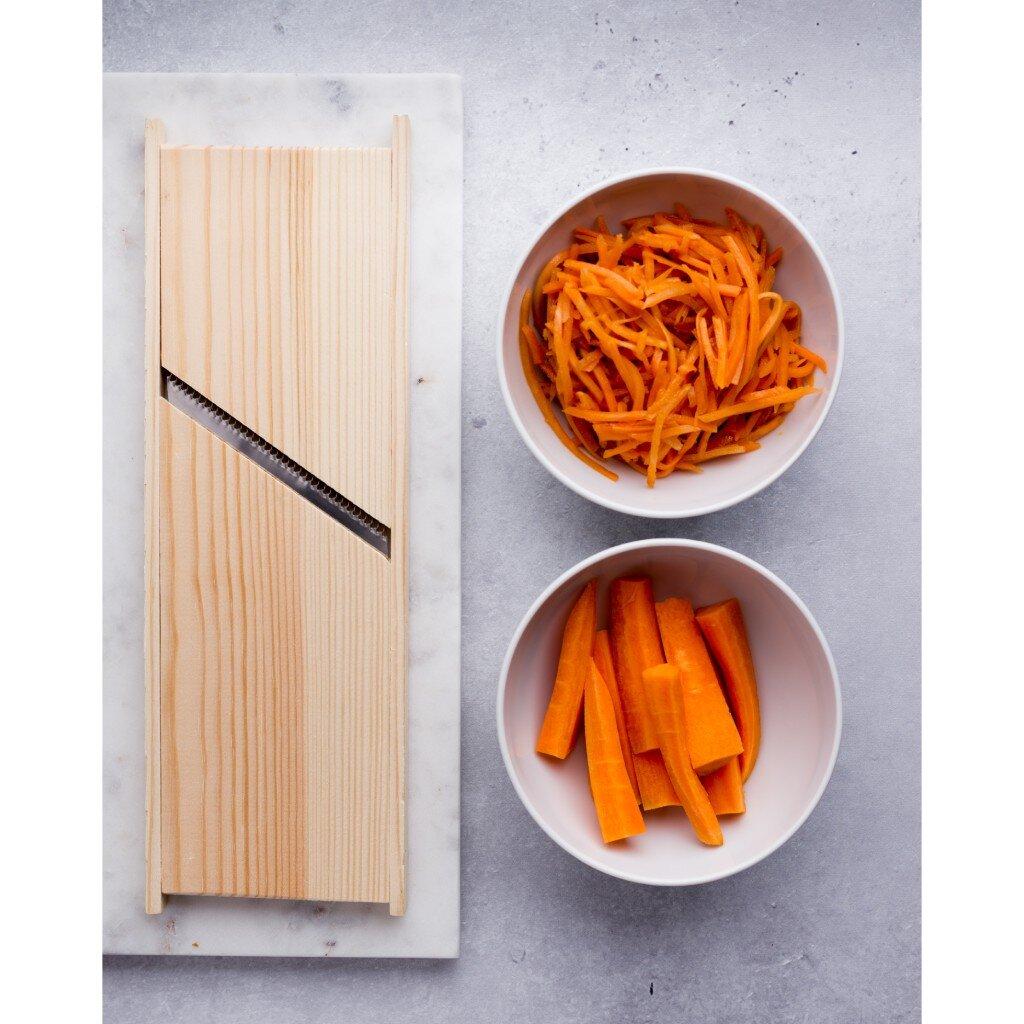 Терка деревянная  для корейской моркови  1021 широкая