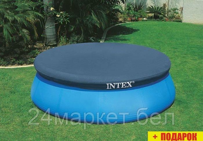 Аксессуары для бассейнов Intex Тент-чехол для бассейнов Easy Set 396 см (выступ 30 см) 28026 - фото 2 - id-p181488057
