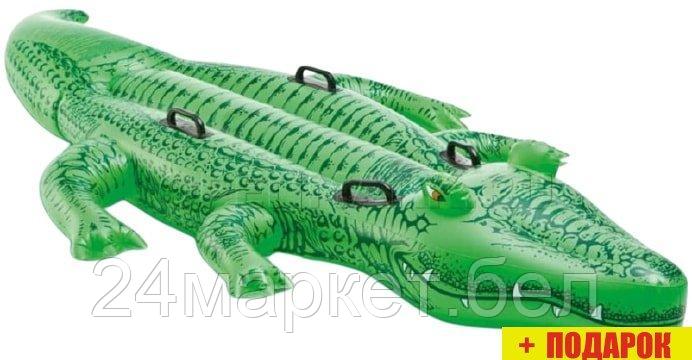 Надувной плот Intex Крокодил 58562