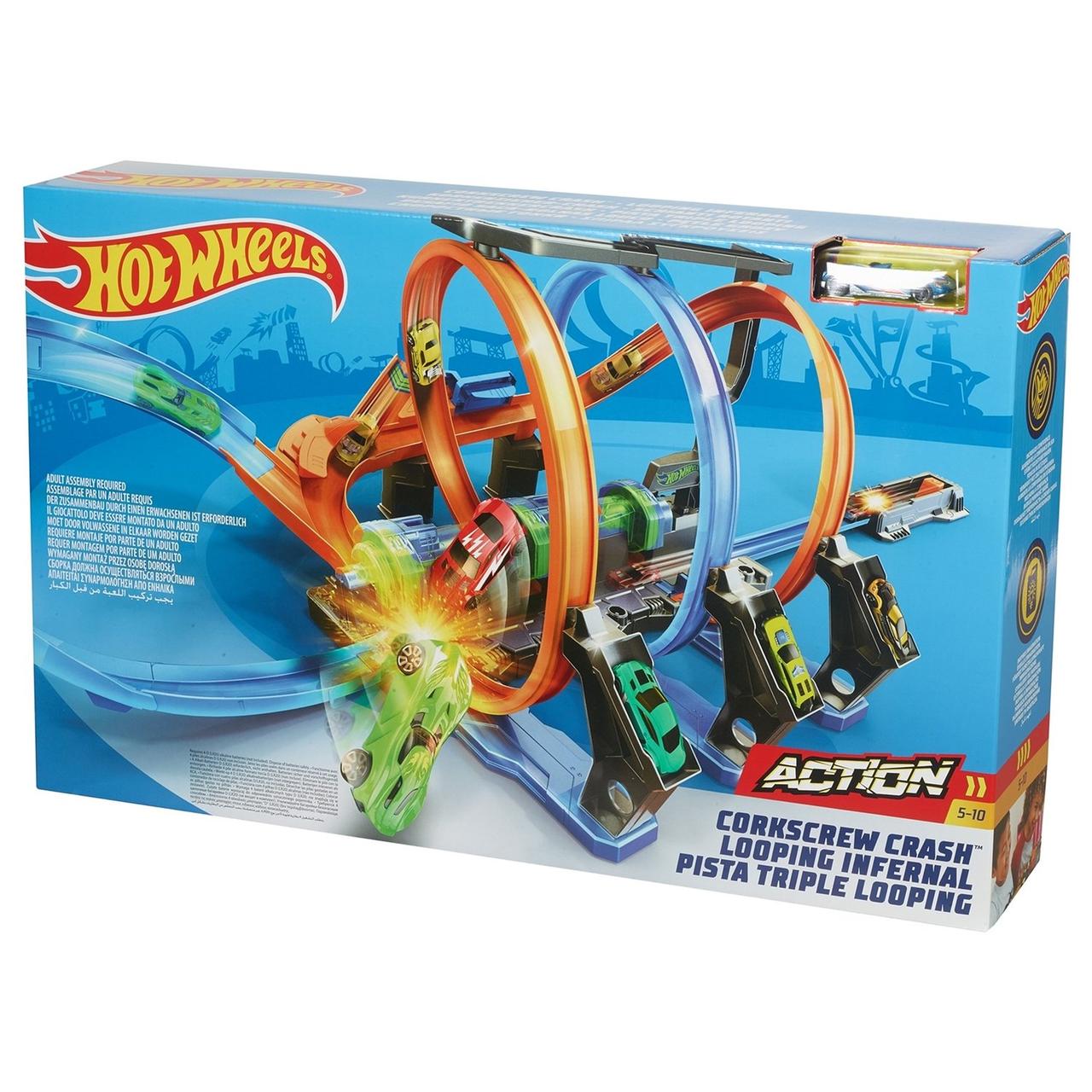 Hot Wheels Игровой набор Хот Вилс "Невероятные виражи" FTB65 Hot Wheels - фото 4 - id-p88243473