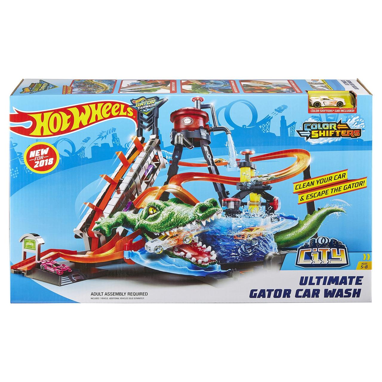 Hot Wheels Mattel Hot Wheels FTB67 Хот Вилс Сити Невообразимая автомойка - фото 2 - id-p98604105