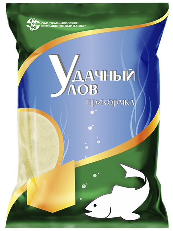 Прикормка для ловли рыбы "Удачный улов " универсальная для ловли рыбы с чесноком 25 кг