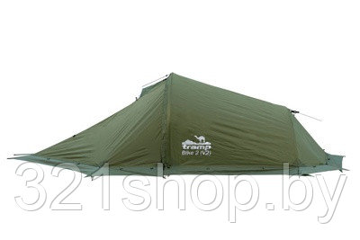 Палатка Tramp Bike 2 (V2) Green, TRT-20 g - фото 2 - id-p180585375