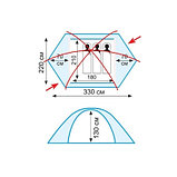 Палатка Tramp Rock 3 (V2)	, TRT-28, фото 5
