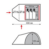 Палатка Totem Carriage 3 (V2 ),TTT-016, фото 2