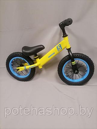 Беговел Super Baby bike A-04 желтый, фото 2