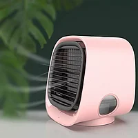 Портативный мини кондиционер с подсветкой Arctic Air Cooler (Розовый)