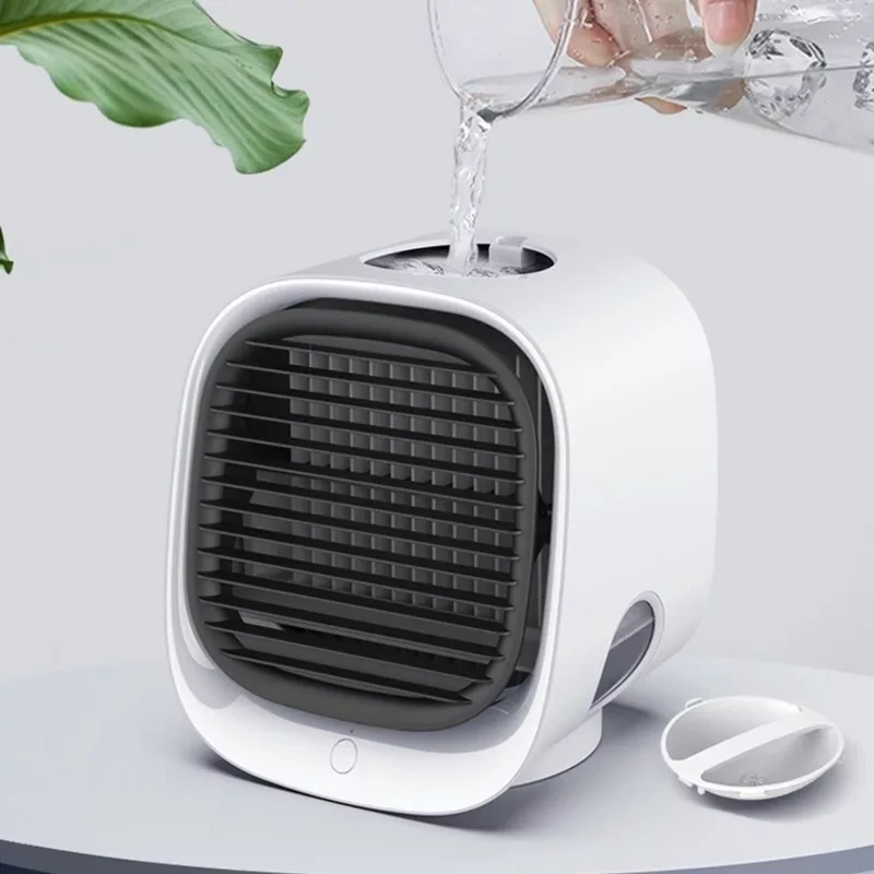 Портативный мини кондиционер с подсветкой Arctic Air Cooler (Белый) - фото 1 - id-p181491893