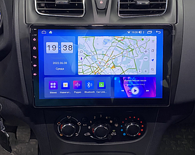 Штатная магнитола Parafar для Renault Sandero Stepway 2015+ на Android 13 4/64+4 g модем