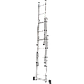 Лестница алюминиевая трёхсекционная NV 123 3x5 ступеней Новая высота 1230305, фото 5