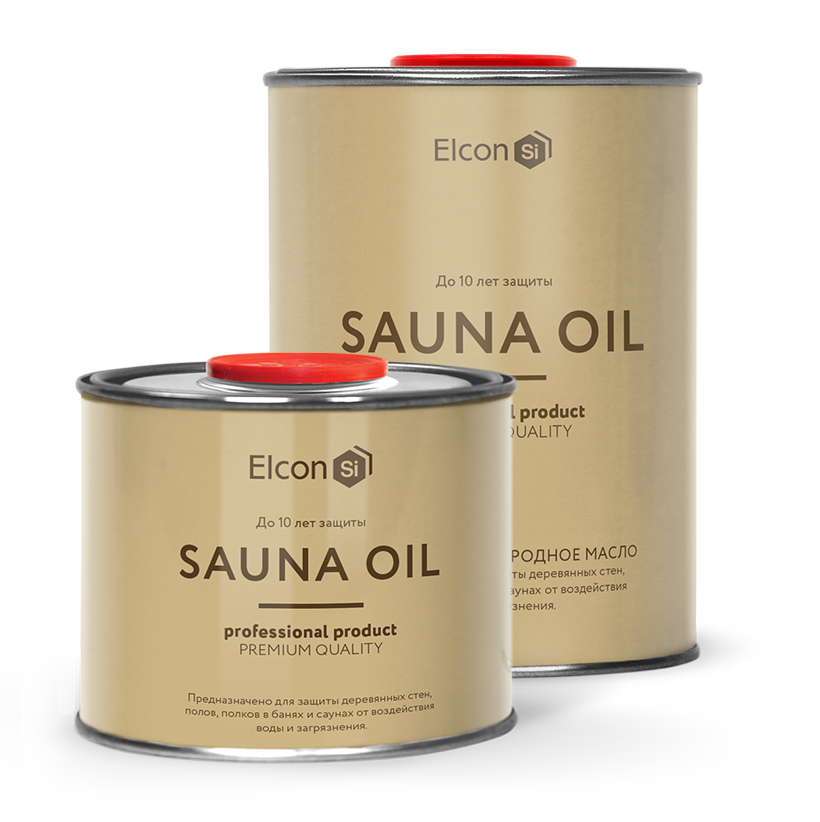Масло для полков Elcon Sauna Oil 1л - фото 1 - id-p181532658