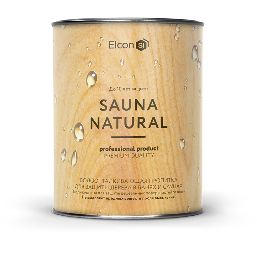 Пропитка для бани и сауны Elcon Sauna Natural 2л