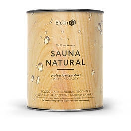 Пропитка для бани и сауны Elcon Sauna Natural 2л