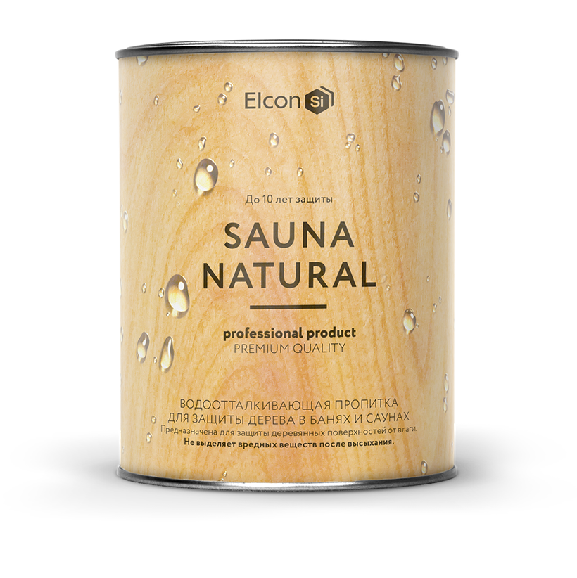 Пропитка для бани и сауны Elcon Sauna Natural 2л - фото 1 - id-p181533544