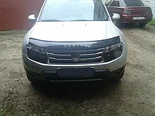 Дефлектор капота - мухобойка, Renault Duster 2010-..., ANV