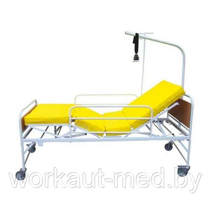 Кровать медицинская с туалетным приспособлением для больных КРМК4, фото 2