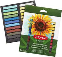 Набор сухой пастели Derwent Academy Soft Pastels 24 цвета 98216