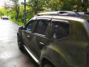 Дефлекторы окон Renault Duster 10-17 Cobra Tuning ТРЕТЬЯ ЧАСТЬ